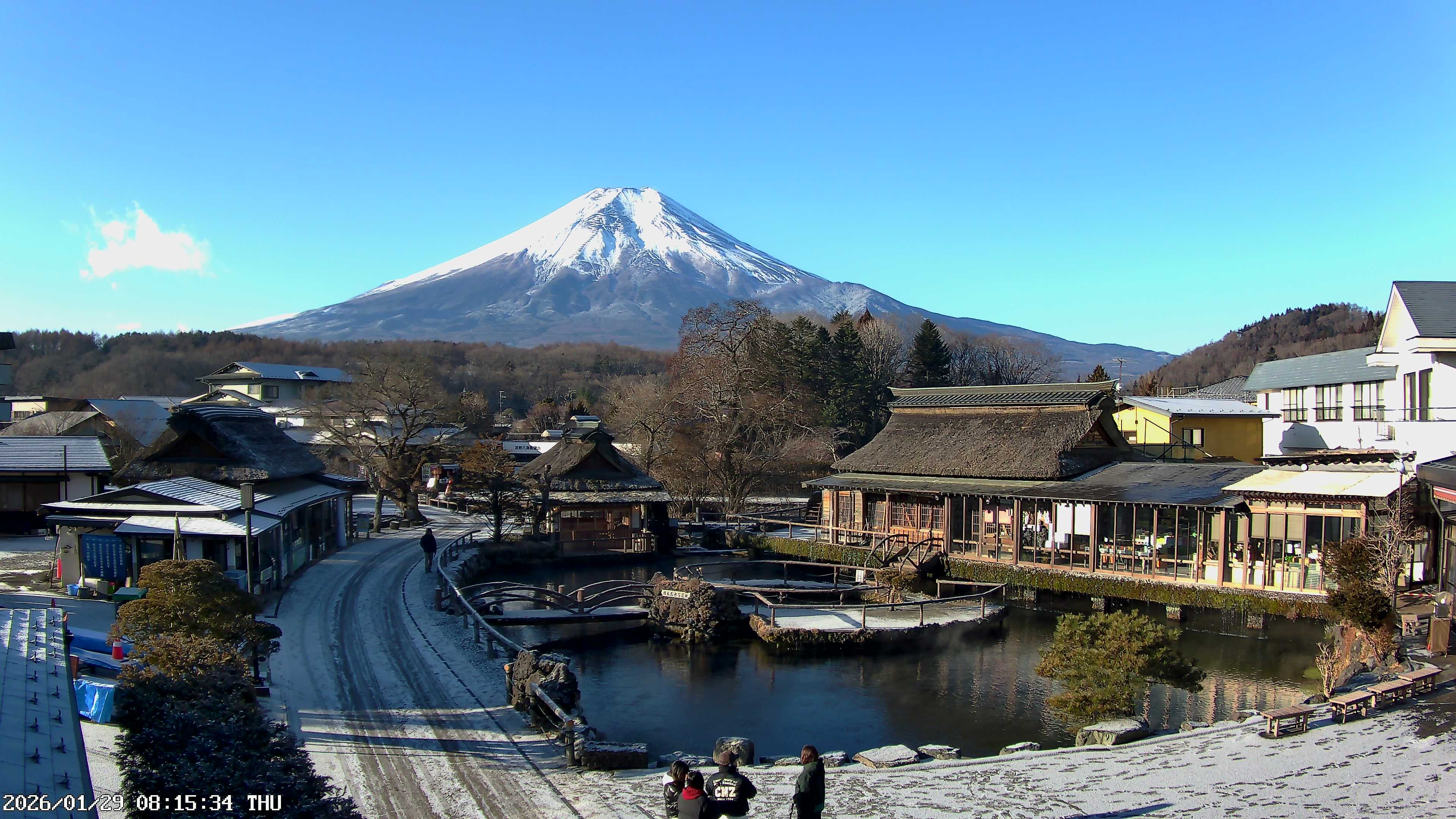 富士山ライブカメラ-忍野八海