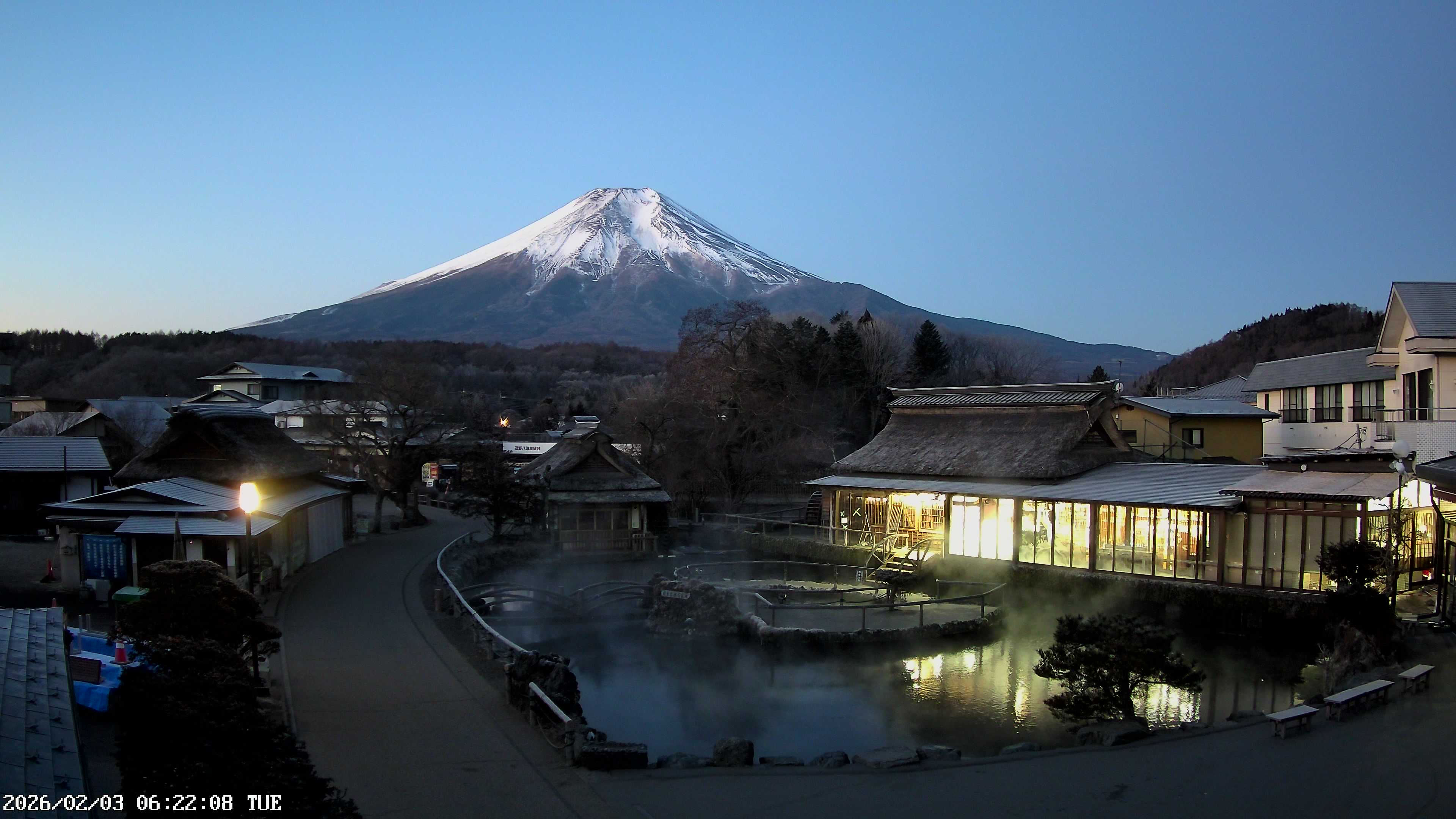 富士山ライブカメラ-忍野八海