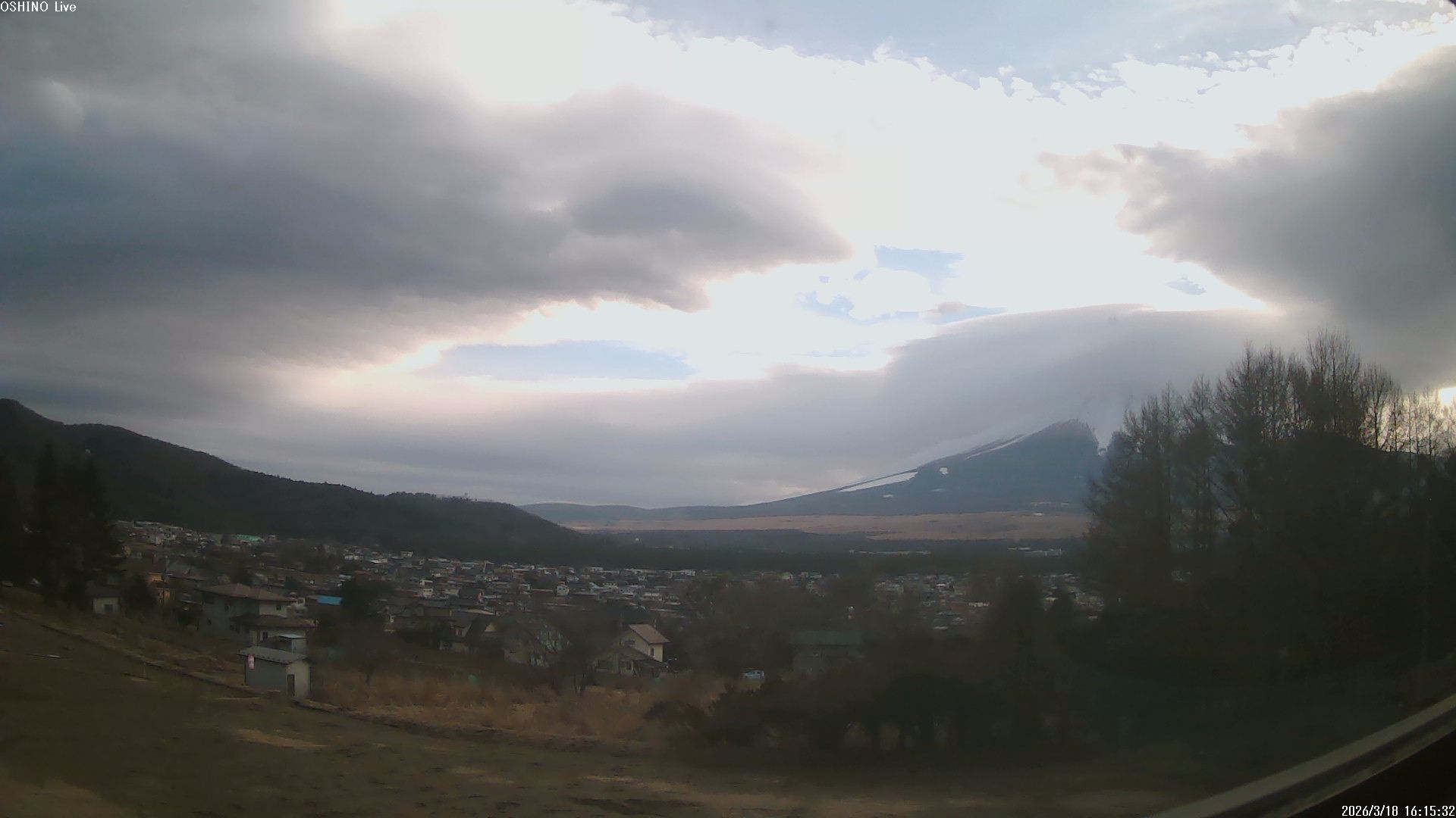 富士山ライブカメラ-忍野高台