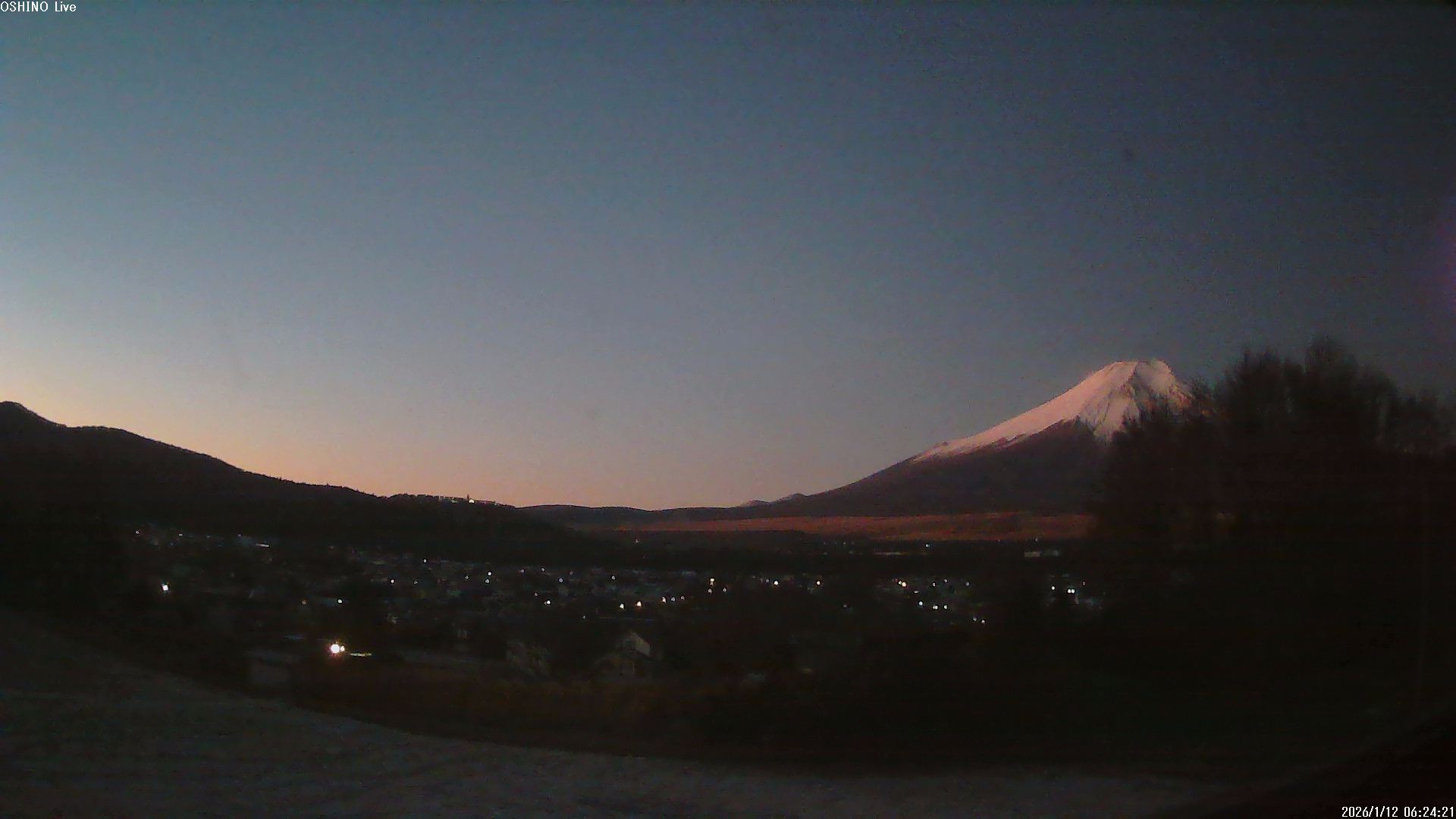 富士山ライブカメラ-忍野高台