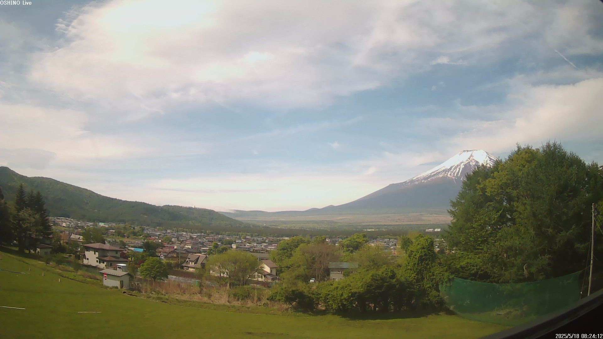 富士山ライブカメラ-忍野高台
