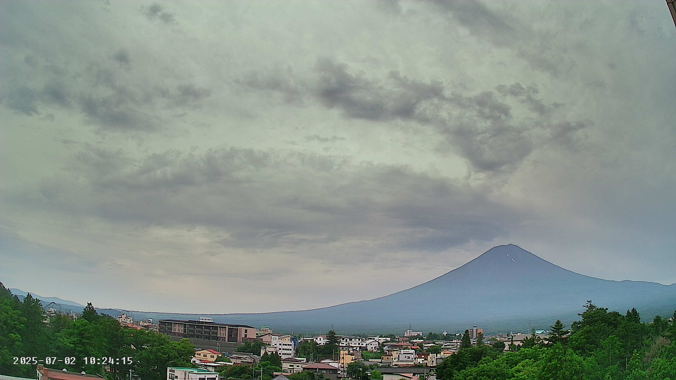 富士山ライブカメラ-河口湖船津