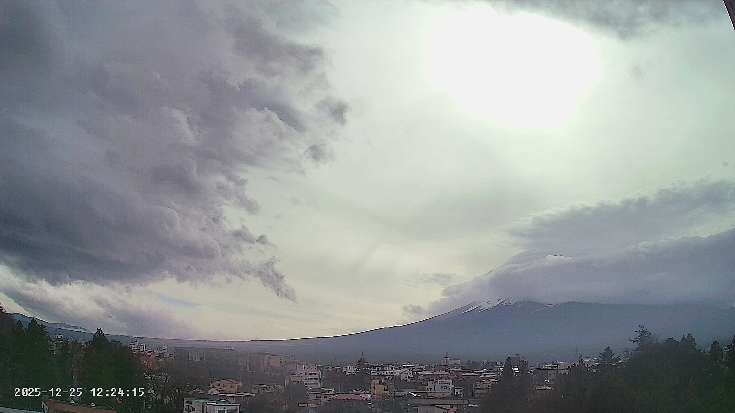 富士山ライブカメラ-河口湖船津