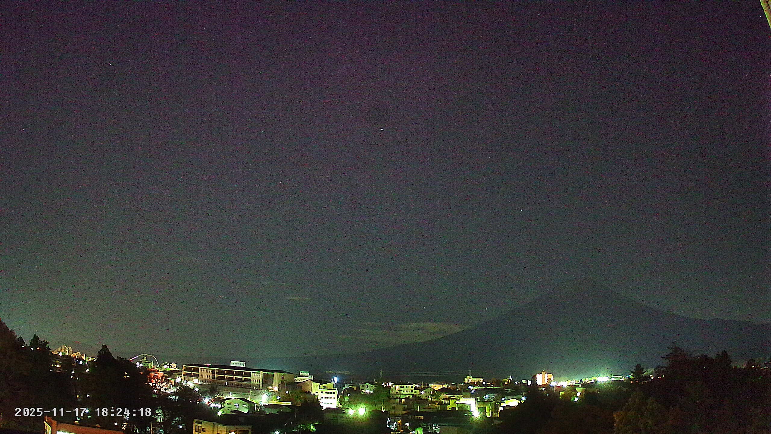 富士山ライブカメラ-河口湖船津