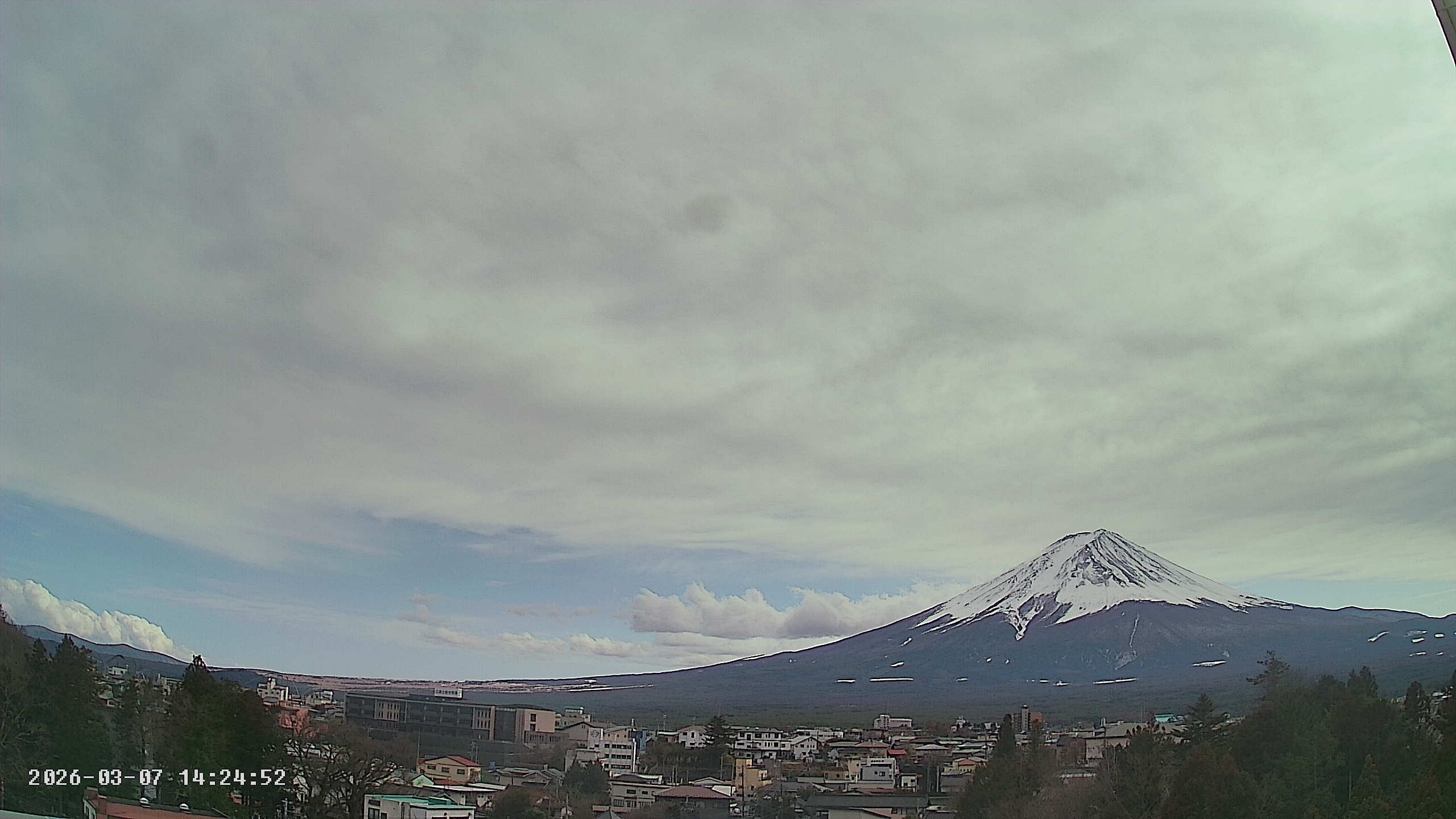 富士山ライブカメラ-河口湖船津