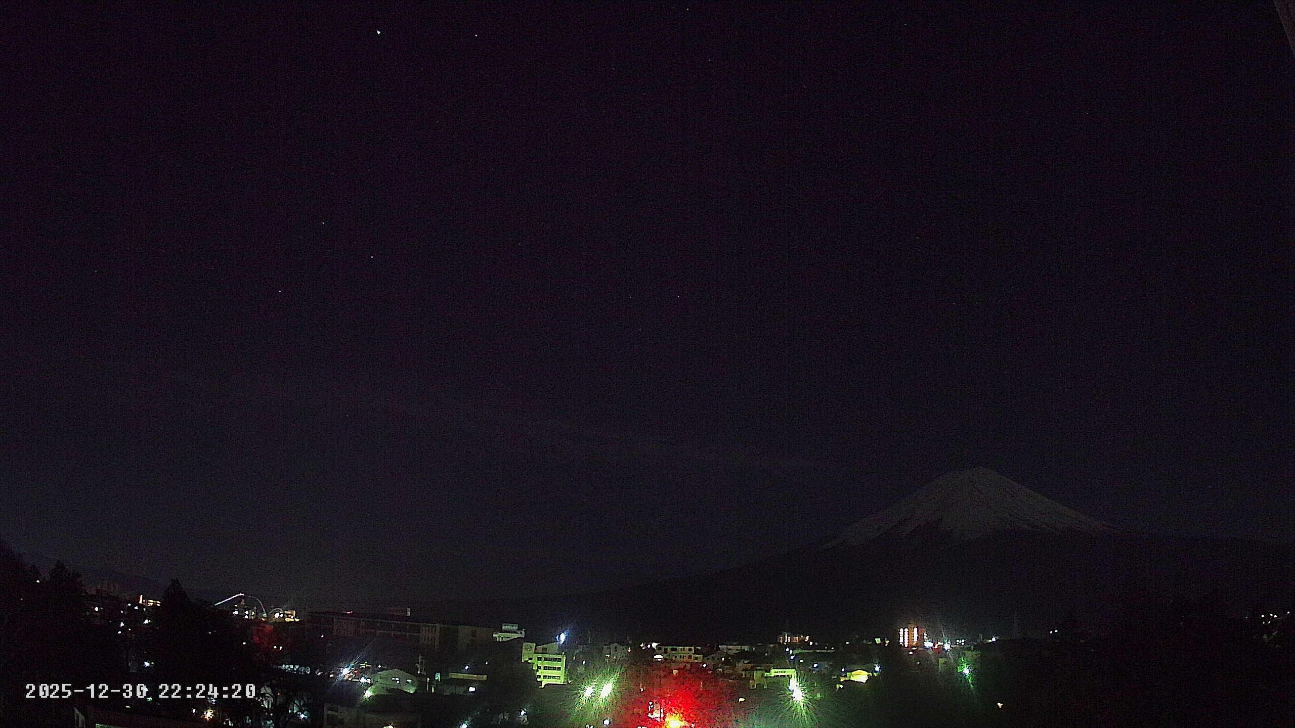 富士山ライブカメラ-河口湖船津