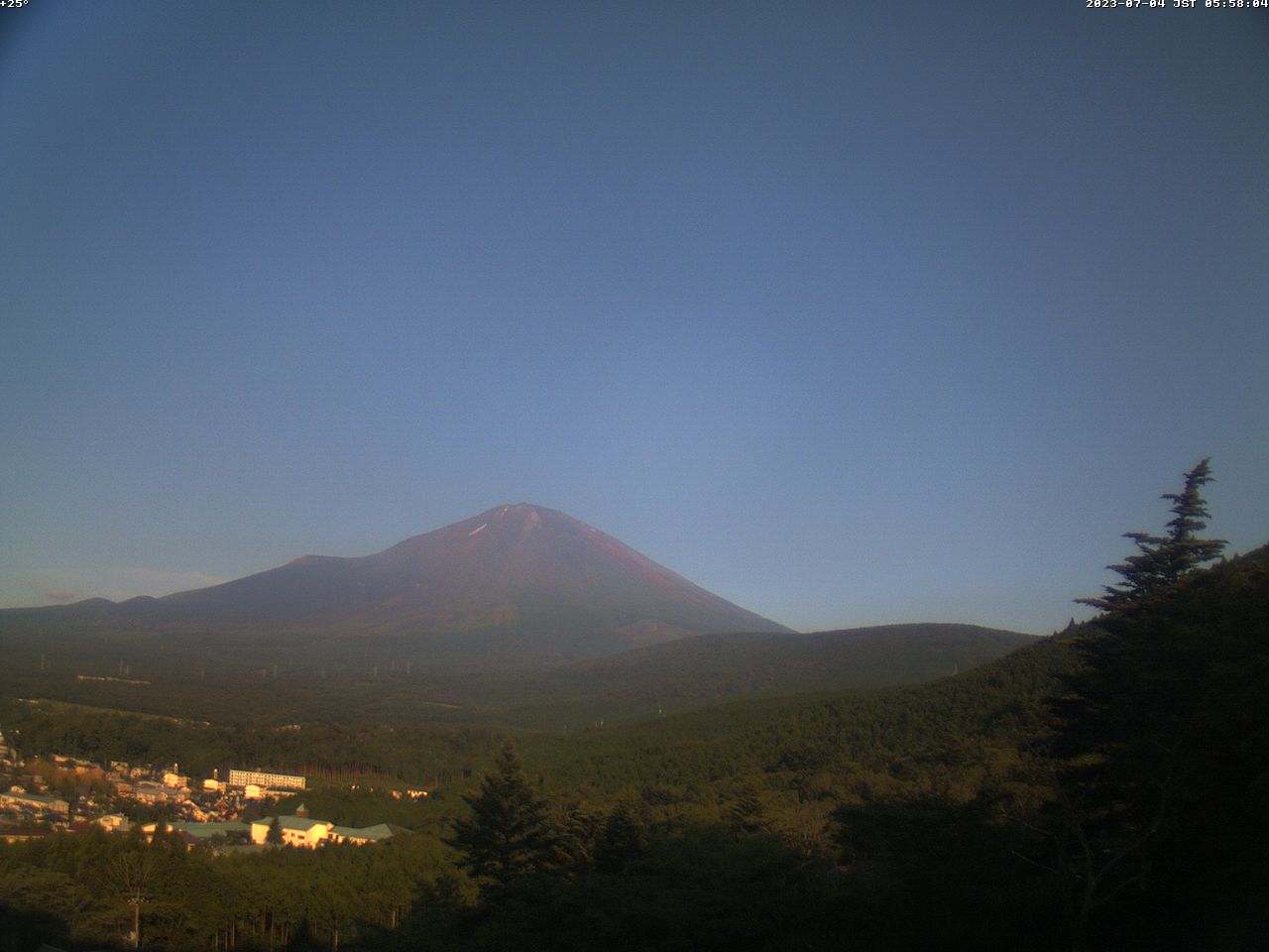 富士山ライブカメラ-須走