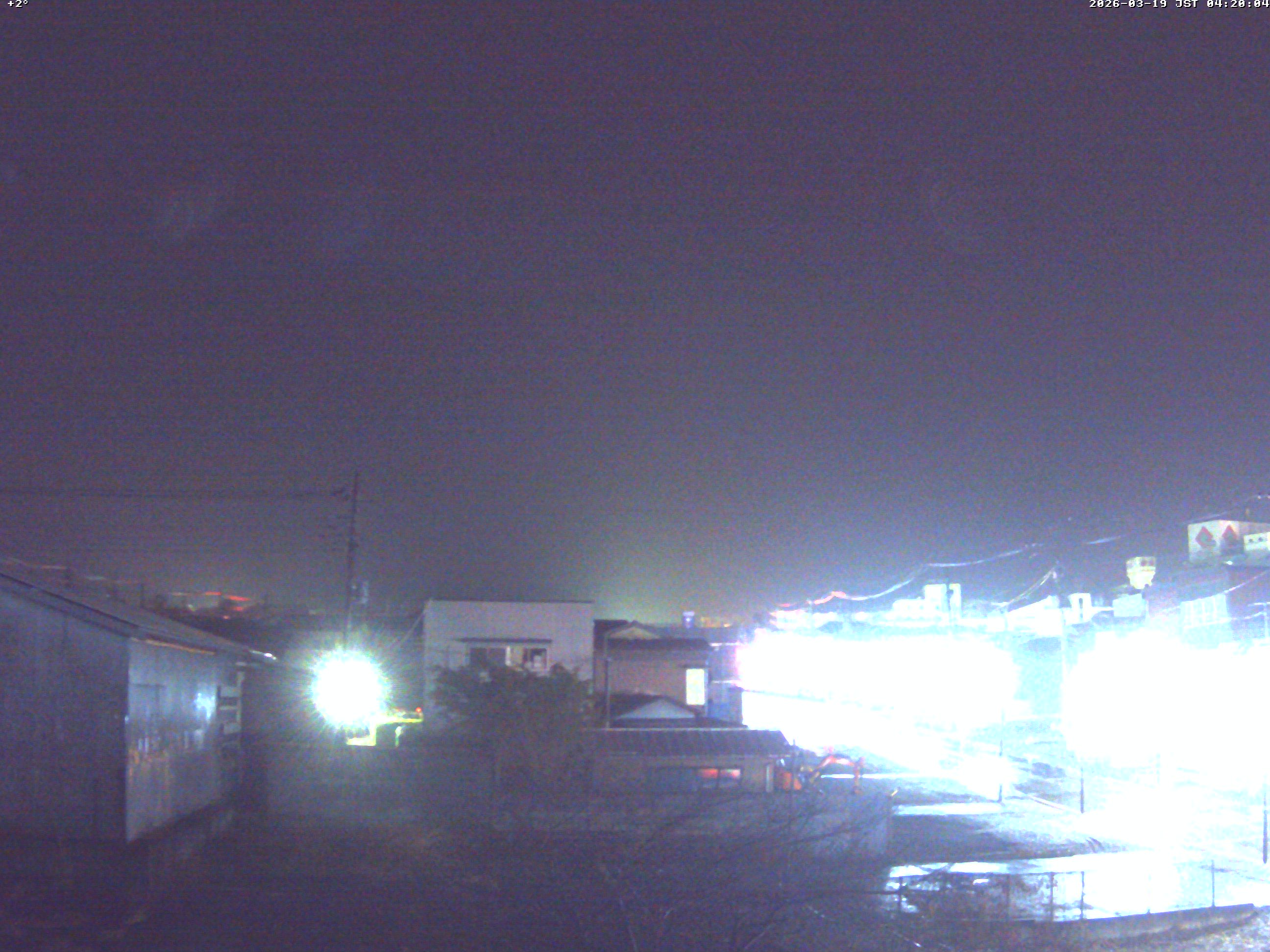 富士山ライブカメラ-富士吉田市から星空観察