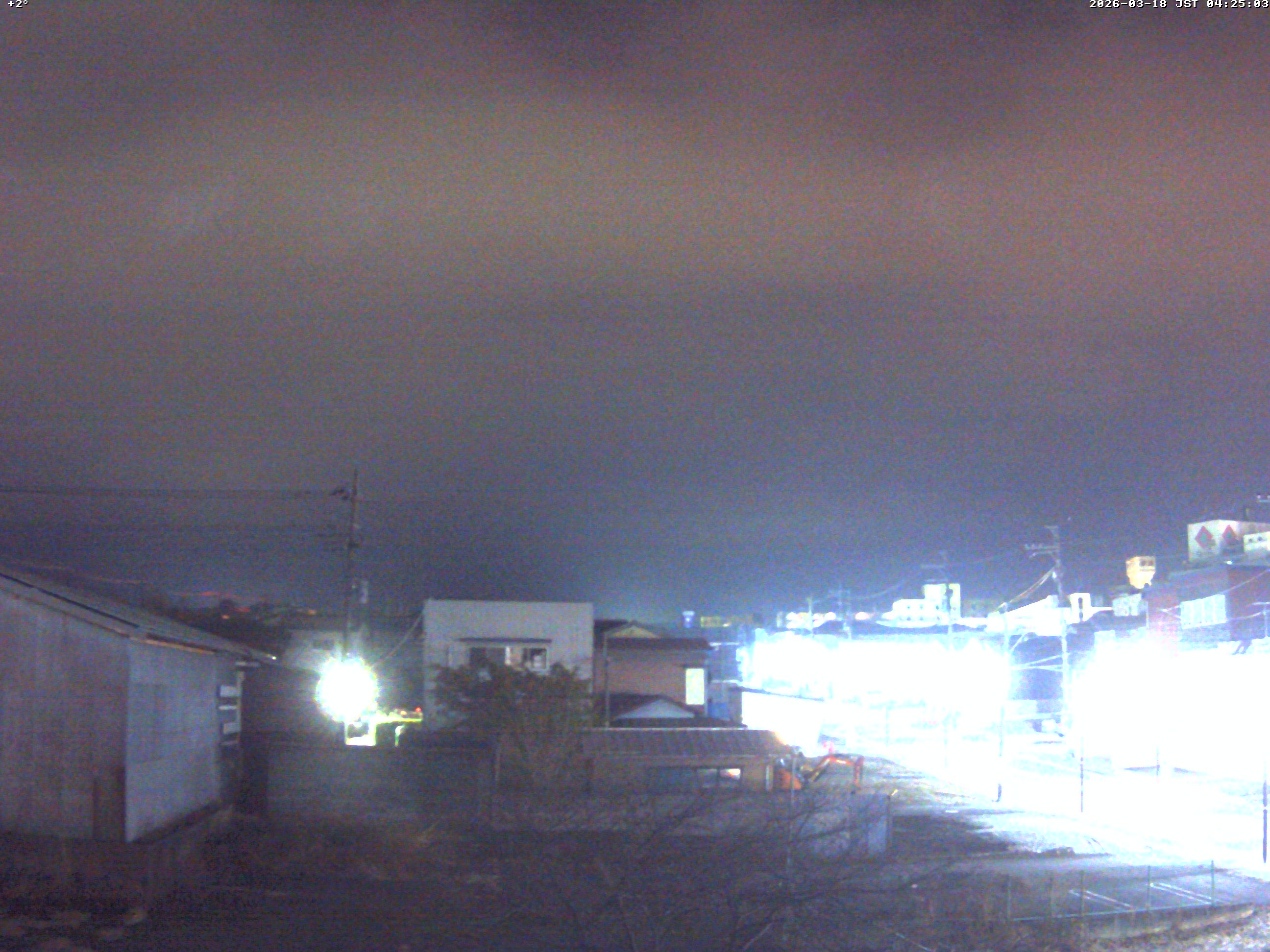 富士山ライブカメラ-富士吉田市から星空観察