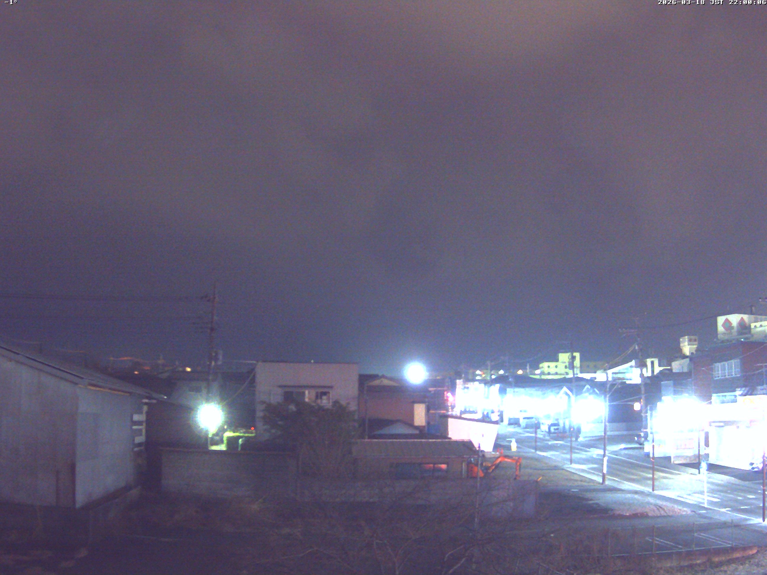 富士山ライブカメラ-富士吉田市から星空観察