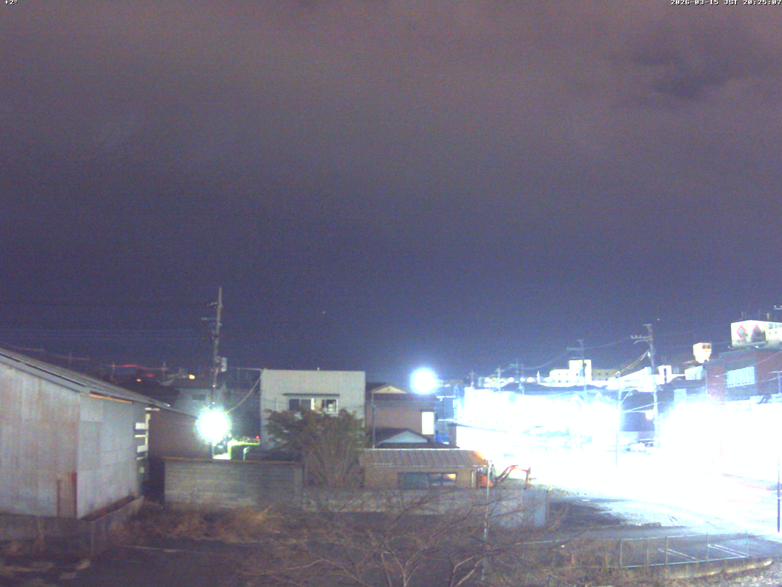 富士山ライブカメラ-富士吉田市から星空観察