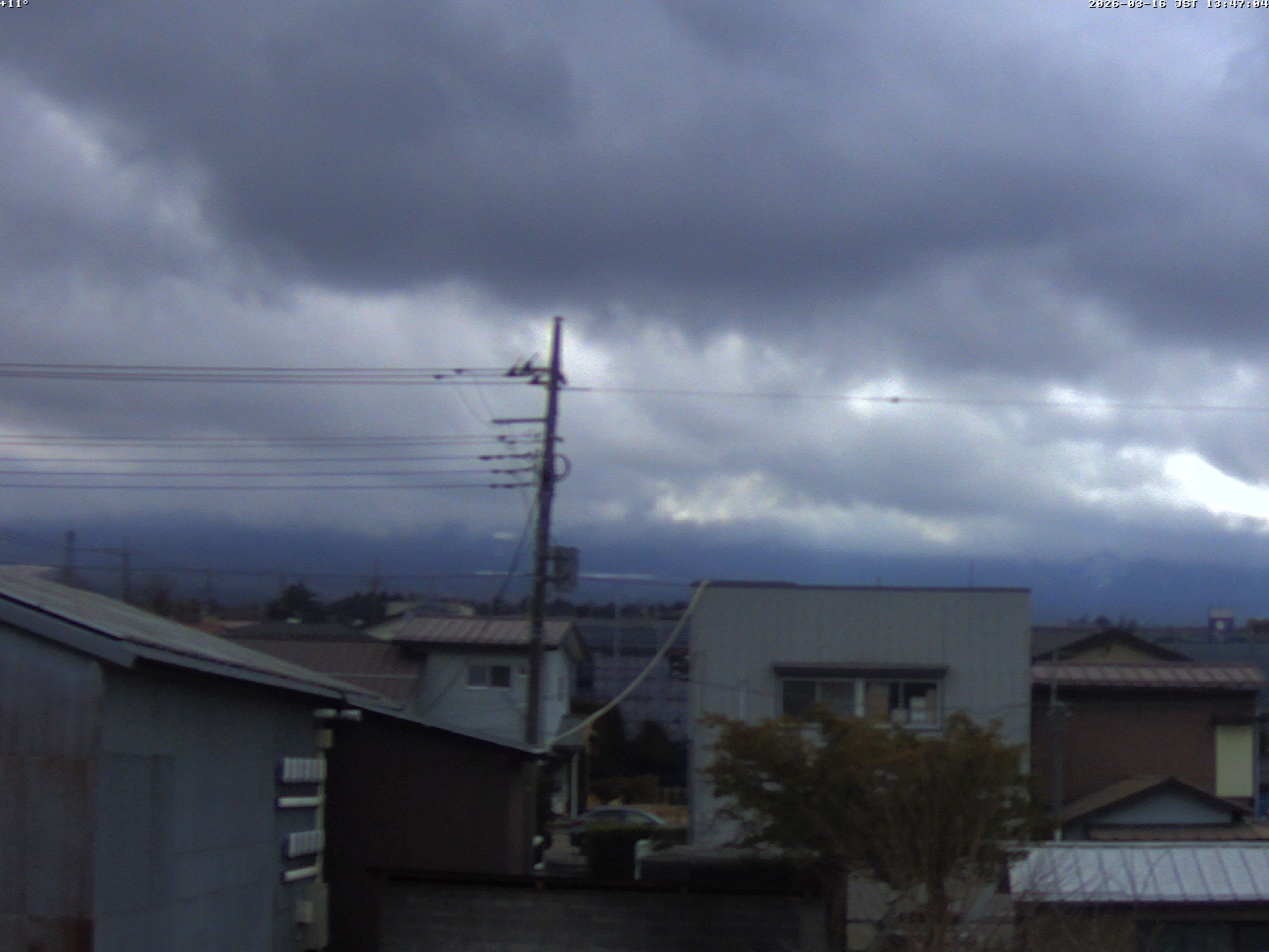 富士山ライブカメラ-富士吉田市から星空観察