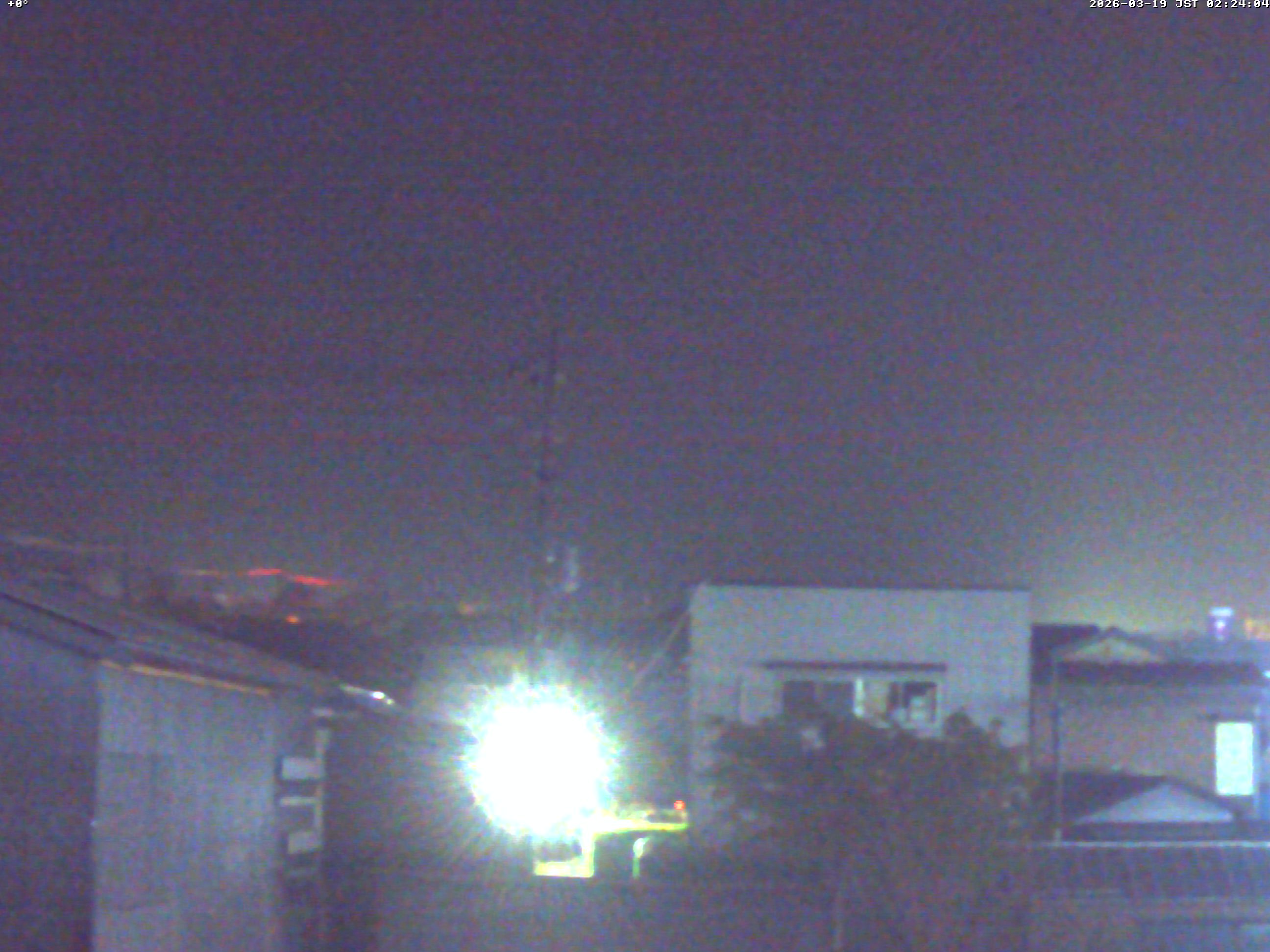 富士山ライブカメラ-富士吉田市から星空観察