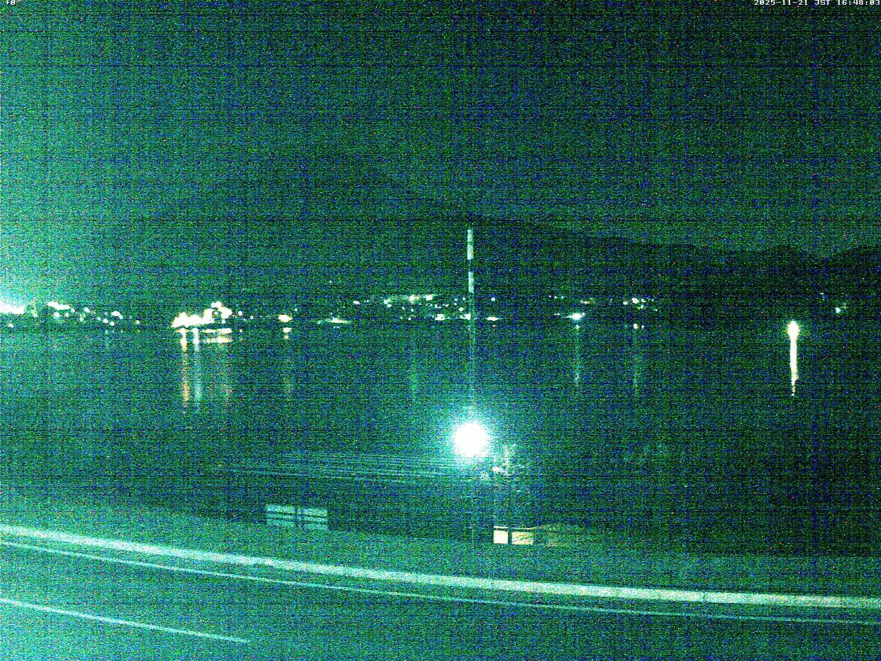 富士山ライブカメラ-河口湖大石湖畔