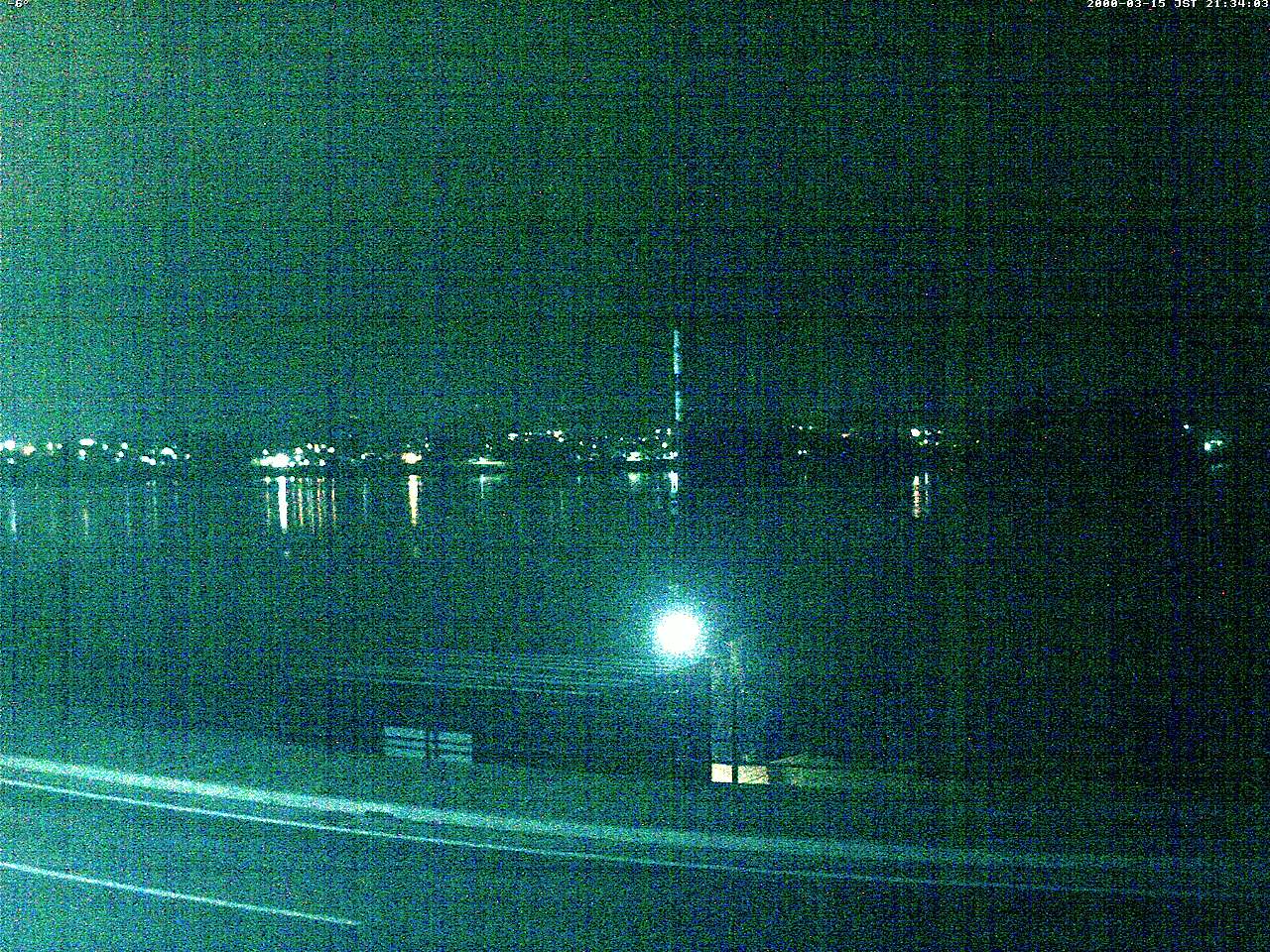 富士山ライブカメラ-河口湖大石湖畔