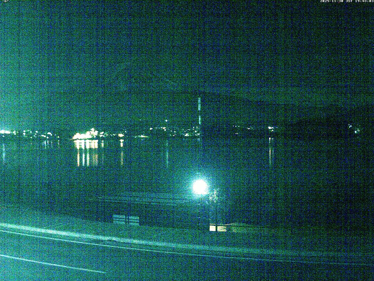 富士山ライブカメラ-河口湖大石湖畔