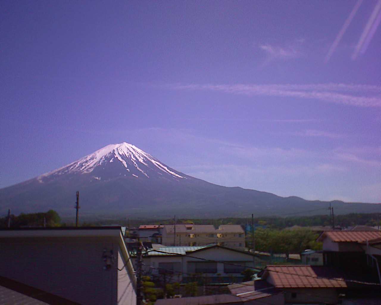 富士山ライブカメラ-河口湖勝山