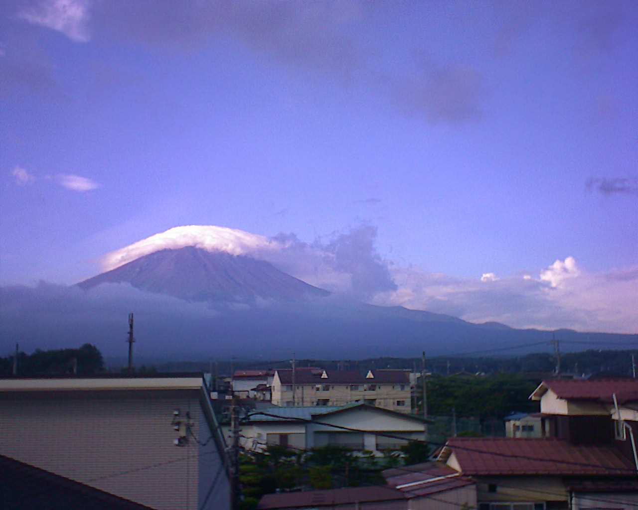 富士山ライブカメラ-河口湖勝山
