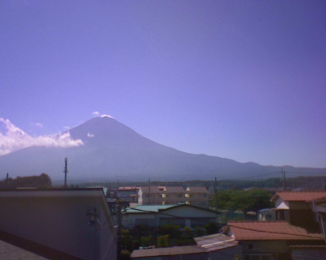 富士山ライブカメラ-河口湖勝山
