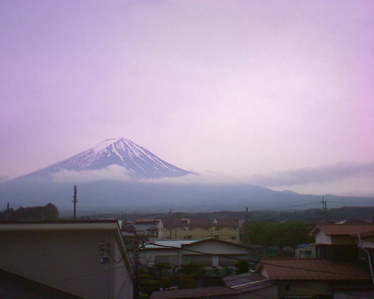 富士山ライブカメラ-河口湖勝山