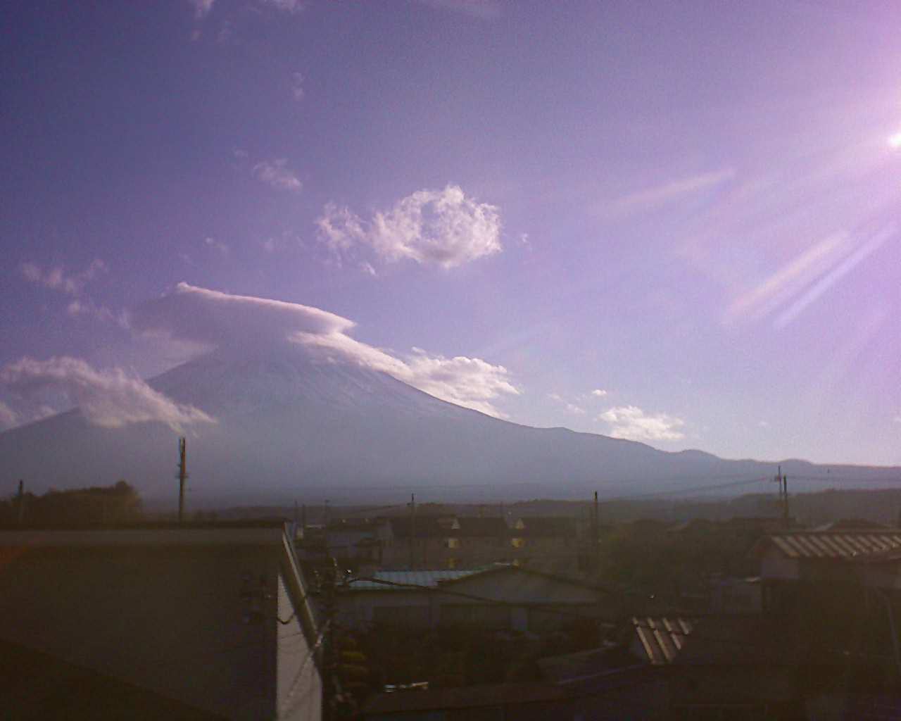富士山ライブカメラ-河口湖勝山
