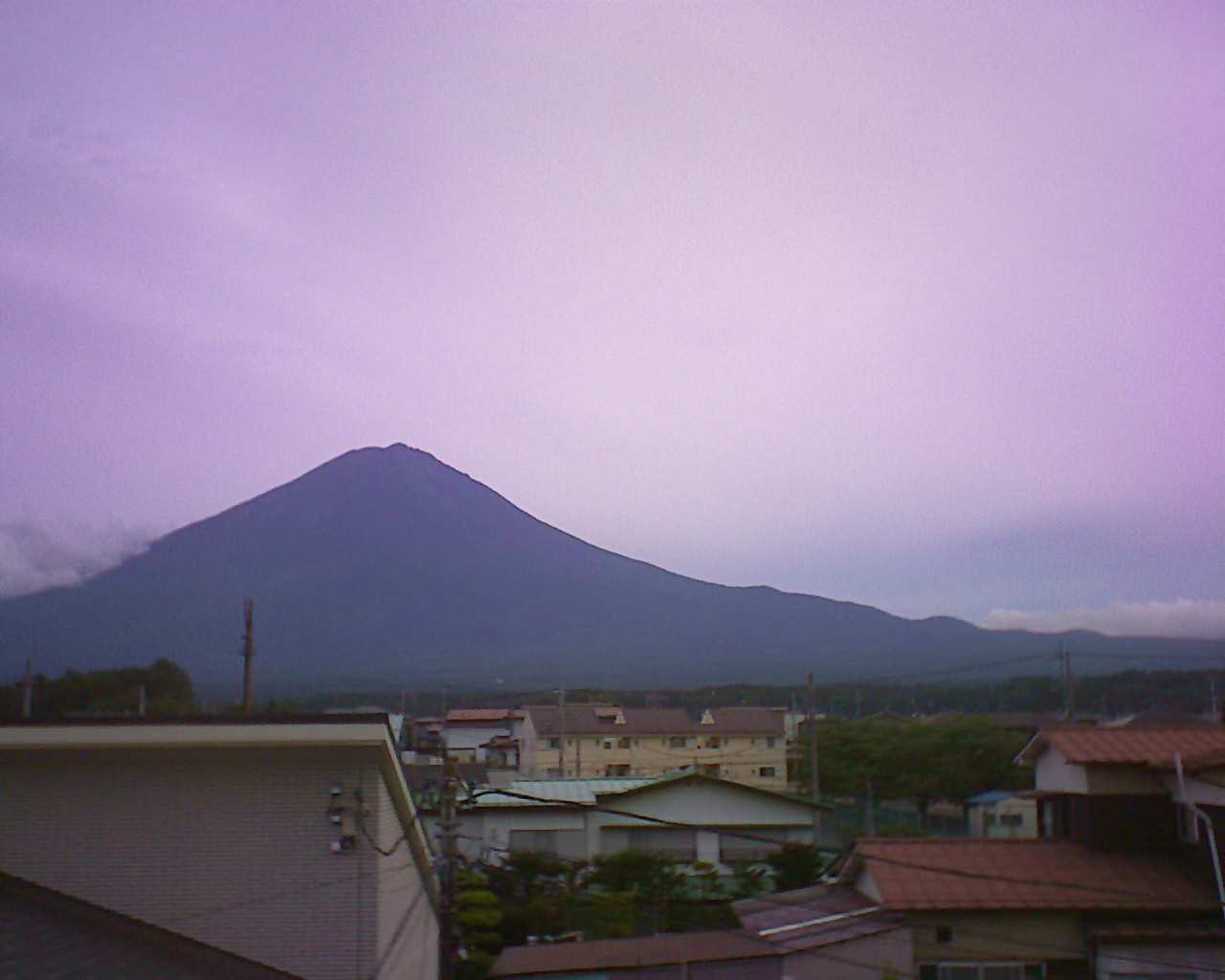 富士山ライブカメラ-河口湖勝山
