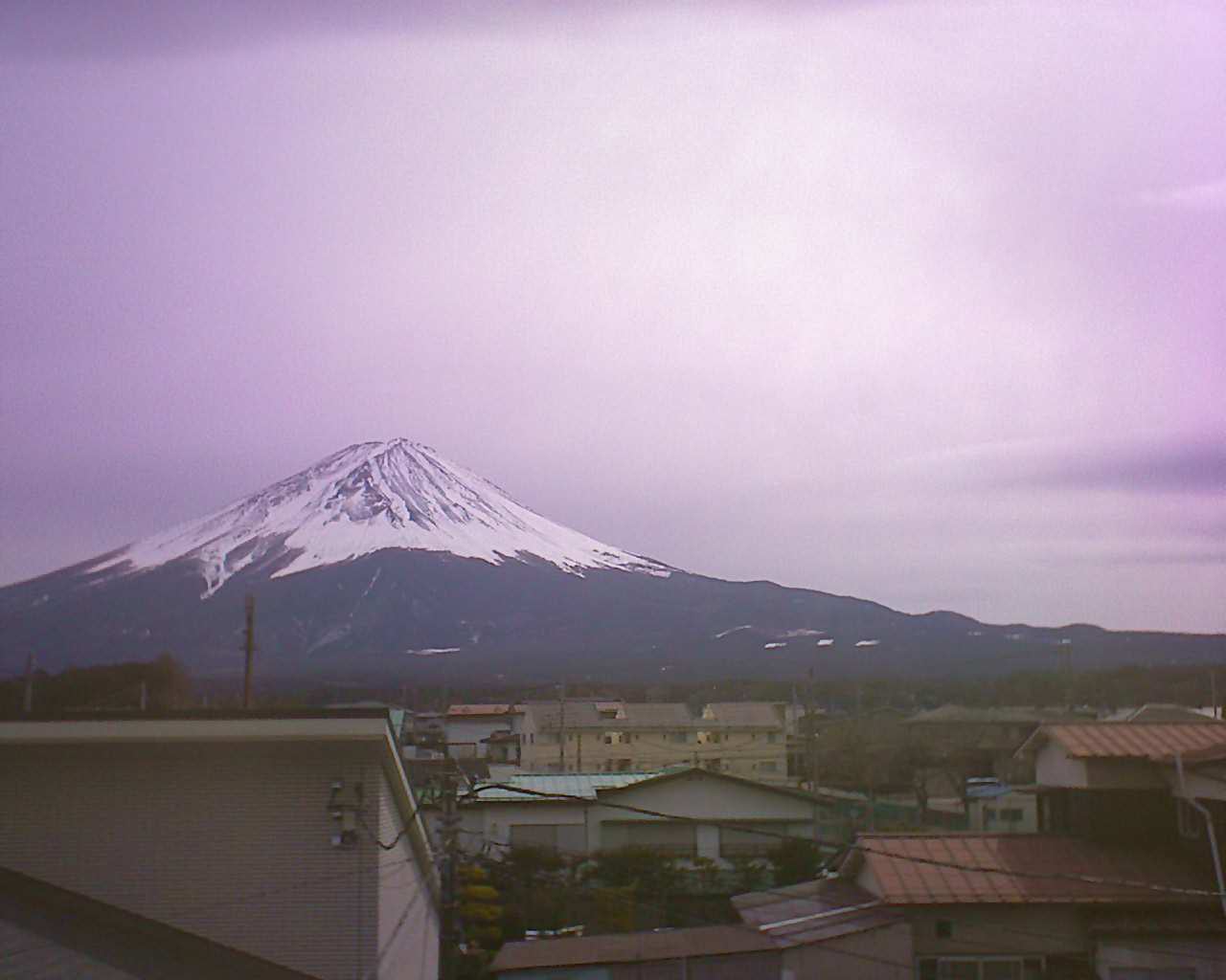 富士山ライブカメラ-河口湖勝山