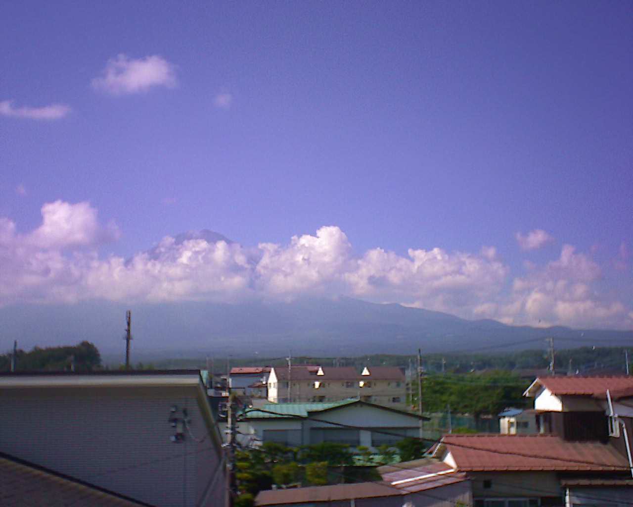 富士山ライブカメラ-河口湖勝山