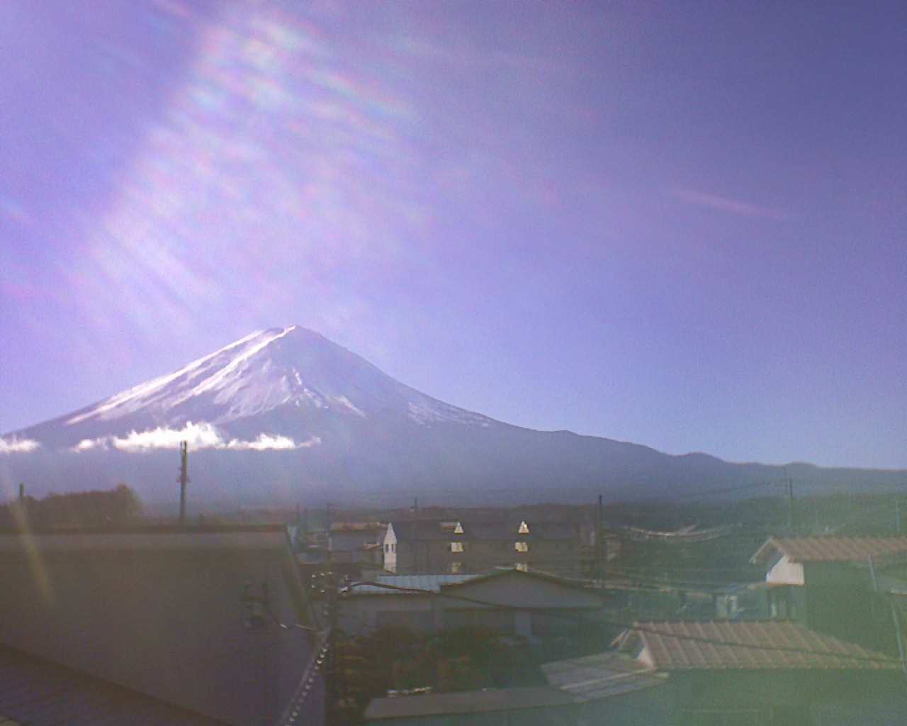富士山ライブカメラ-河口湖勝山