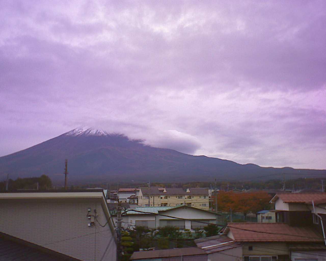 富士山ライブカメラ-河口湖勝山