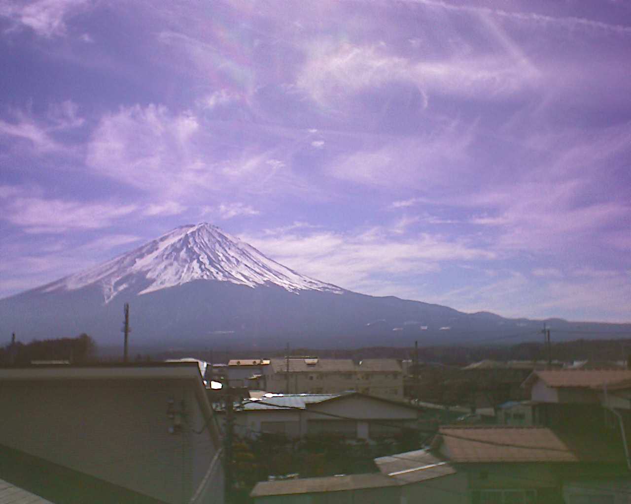 富士山ライブカメラ-河口湖勝山