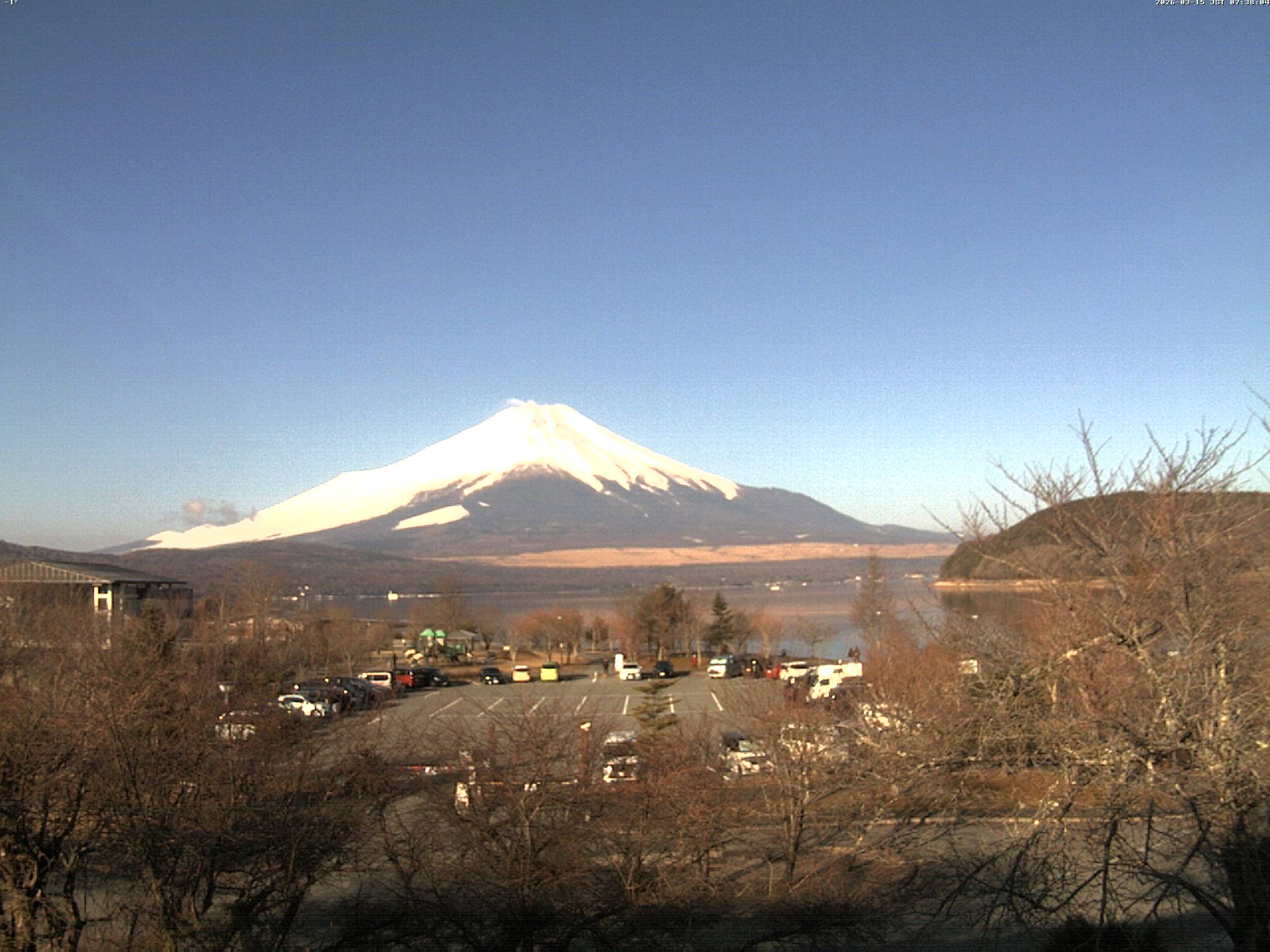 富士山ライブカメラ-山中湖平野
