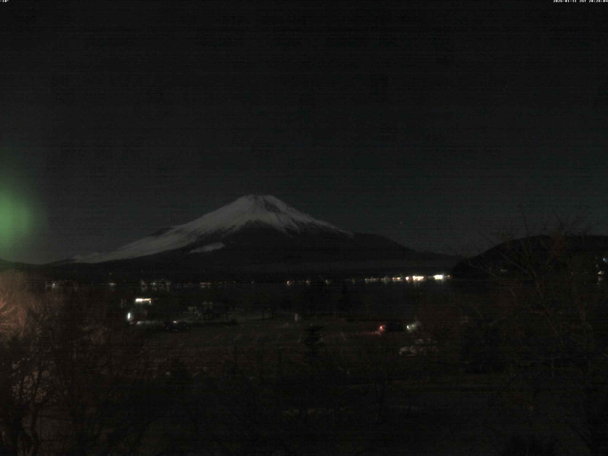 富士山ライブカメラ-山中湖平野