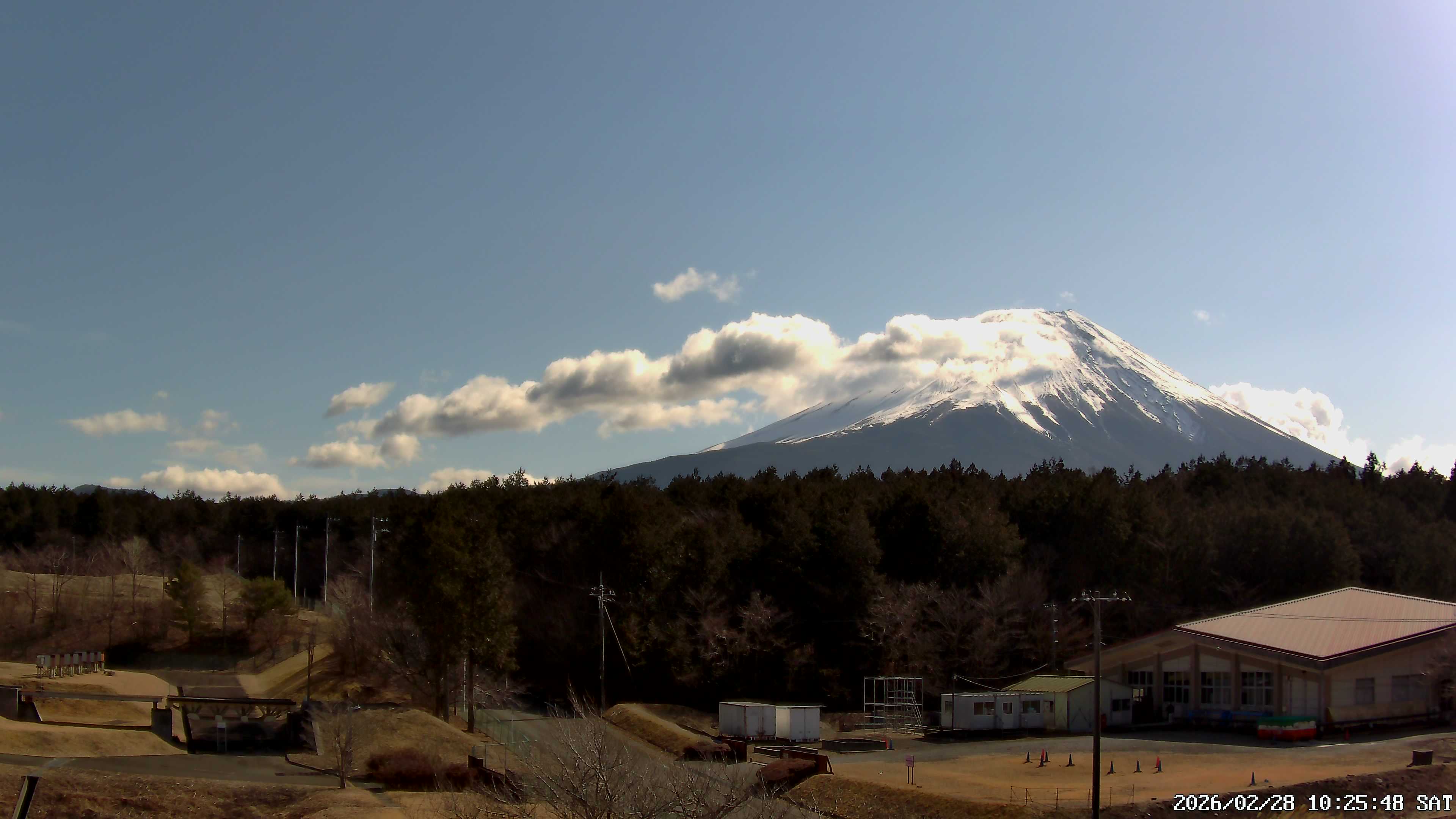 富士山ライブカメラ-朝霧高原富士教育訓練センター