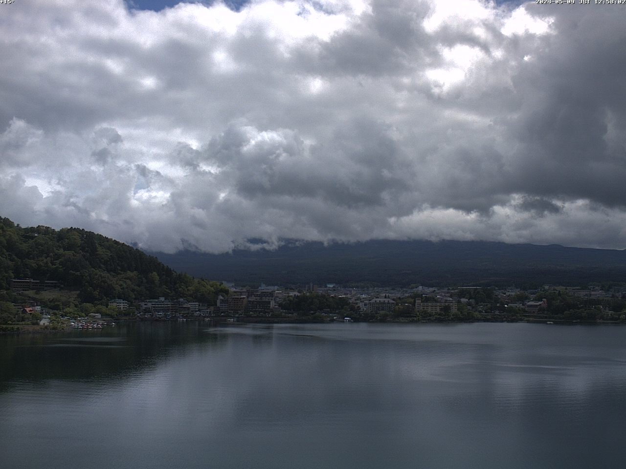 富士山ライブカメラ-河口湖逆さ富士