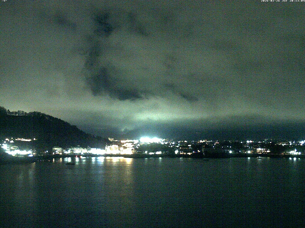 富士山ライブカメラ-河口湖逆さ富士