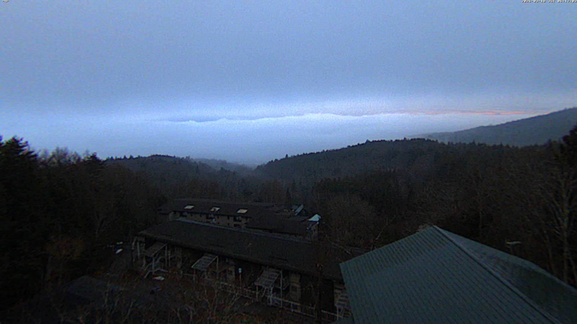富士山ライブカメラ-山中湖高台パノラマ