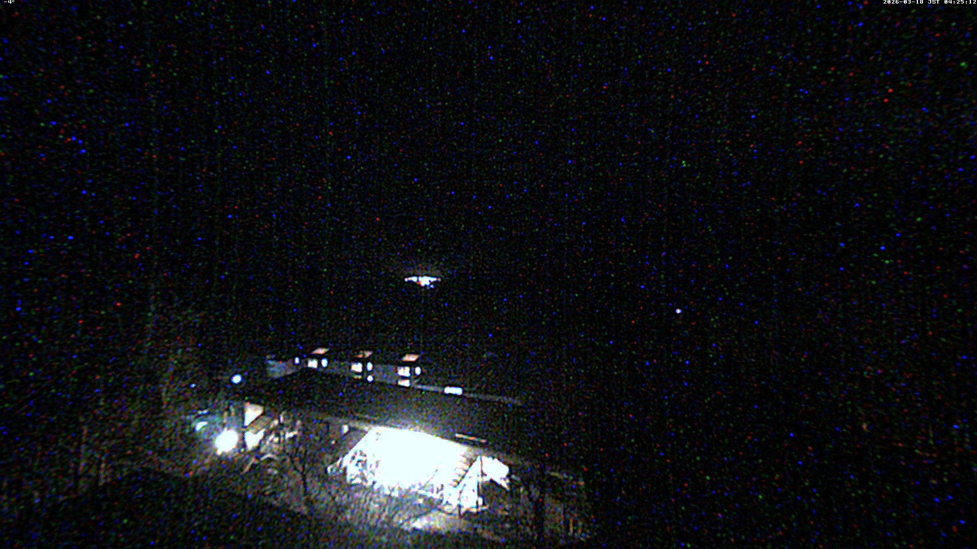 富士山ライブカメラ-山中湖高台パノラマ