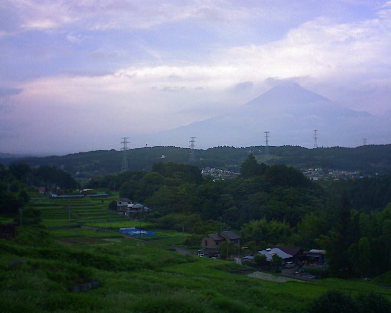 富士山ライブカメラ-富士宮市葛飾北斎視点