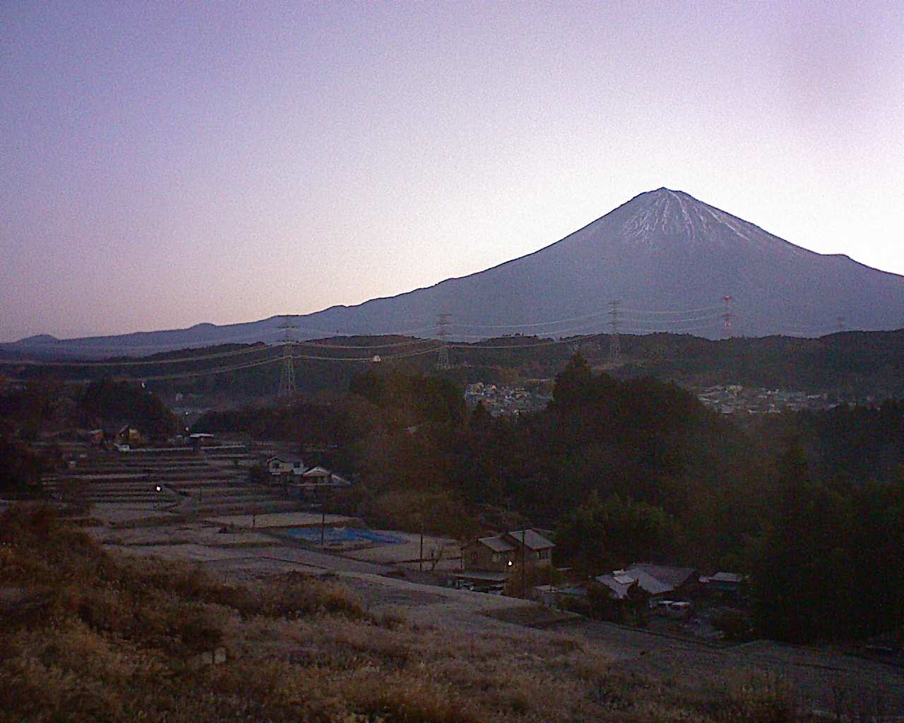 富士山ライブカメラ-富士宮市葛飾北斎視点