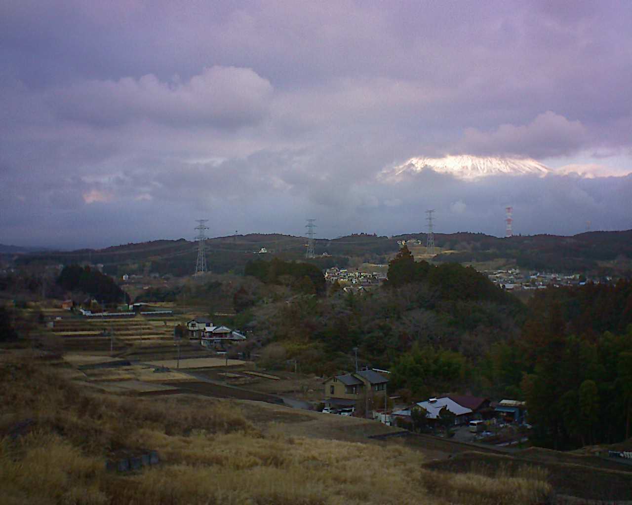 富士山ライブカメラ-富士宮市葛飾北斎視点