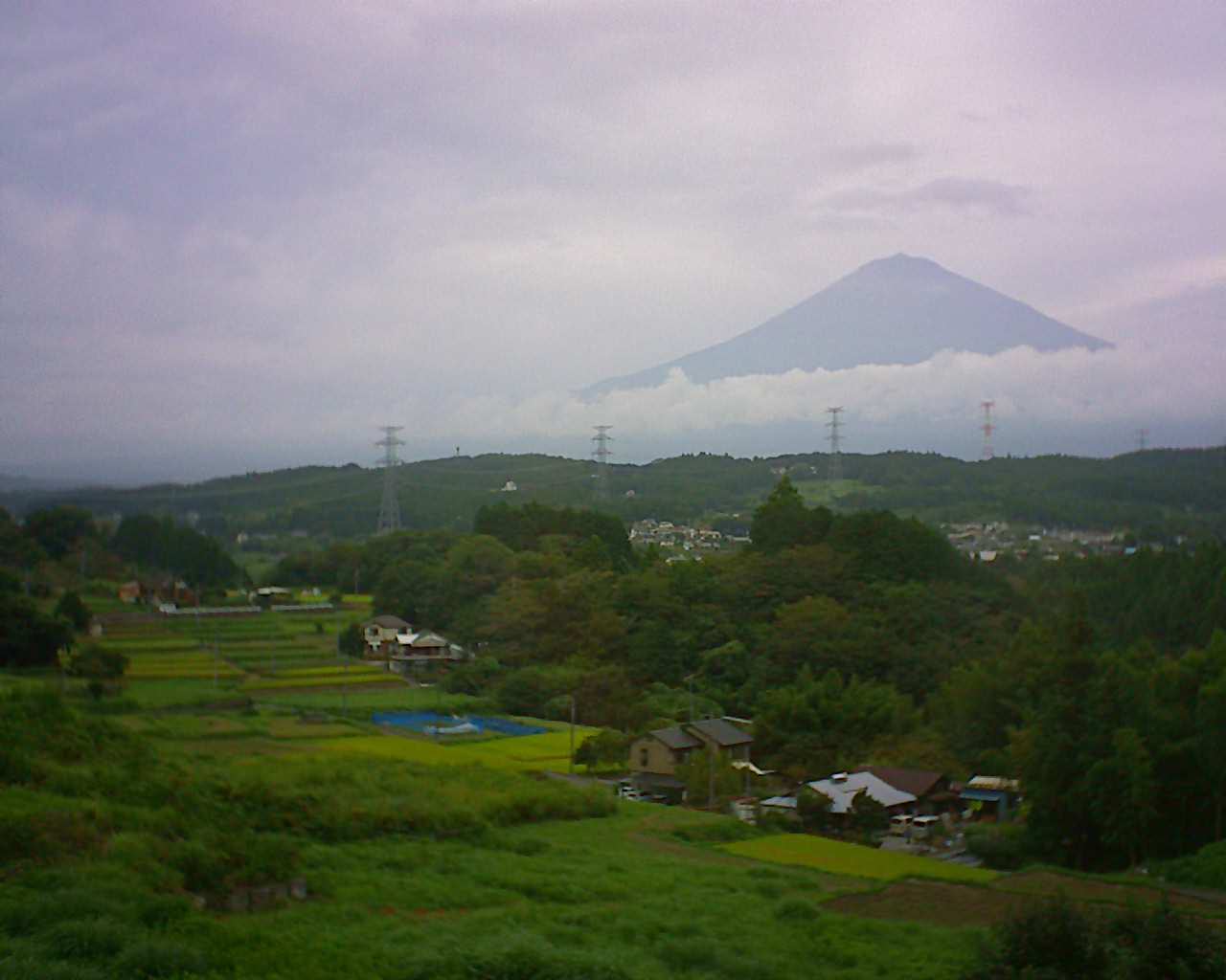 富士山ライブカメラ-富士宮市葛飾北斎視点