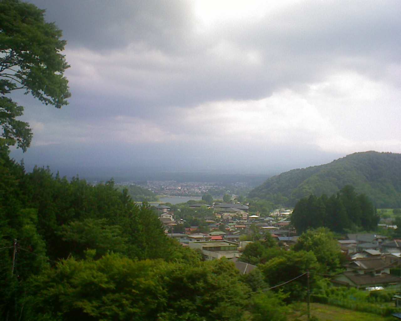 富士山ライブカメラ-河口湖大石高台