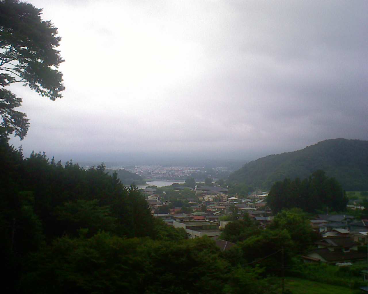 富士山ライブカメラ-河口湖大石高台