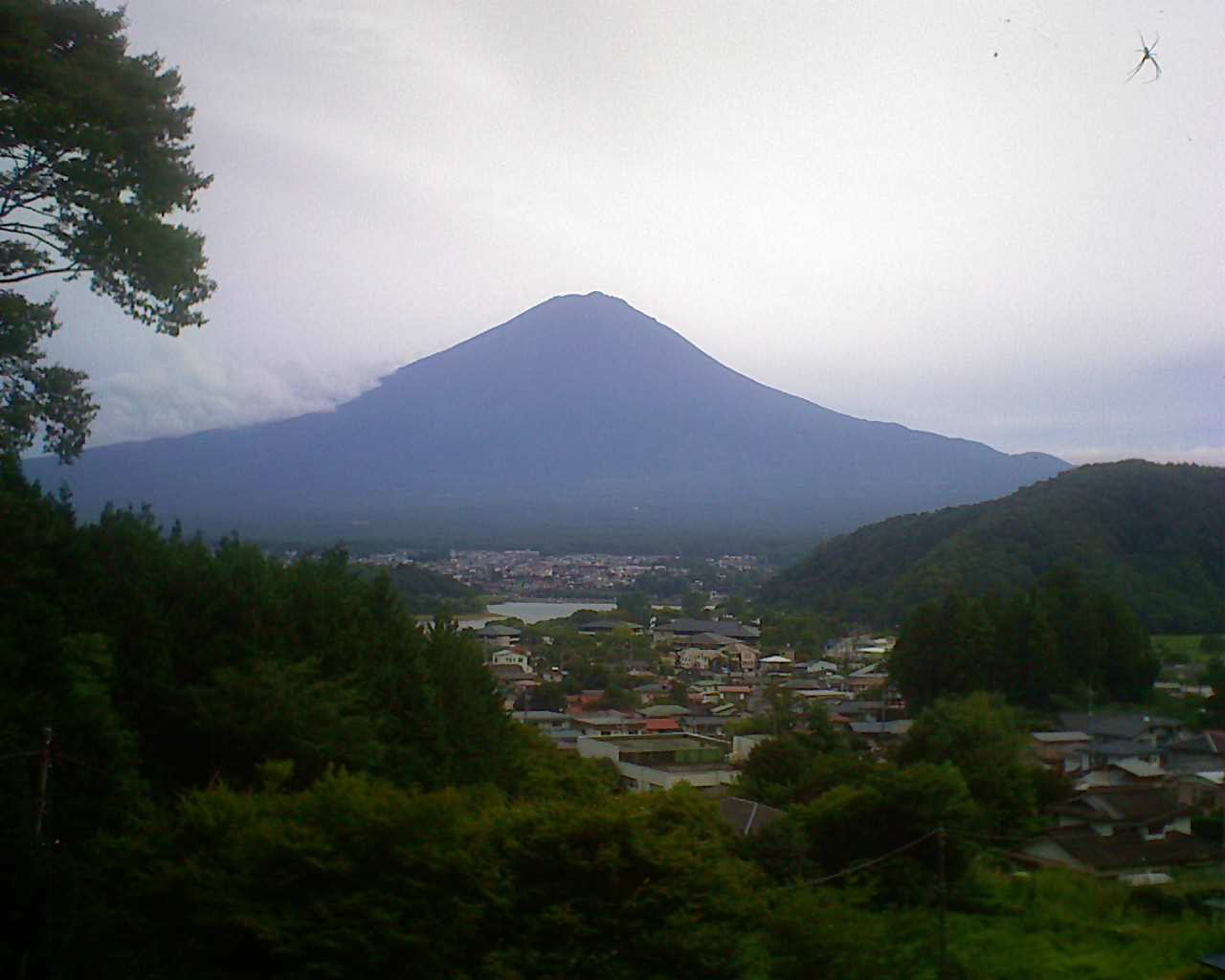 富士山ライブカメラ-河口湖大石高台