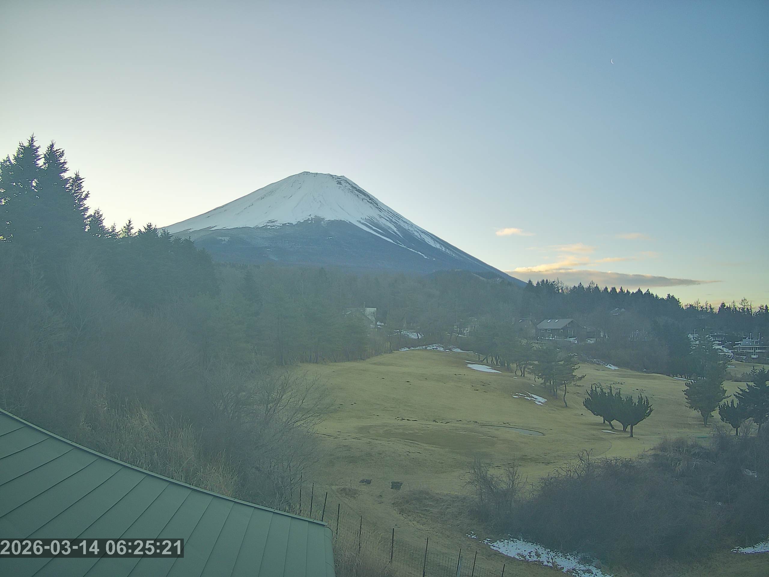 富士山ライブカメラ-富士ヶ嶺ゴルフクラブ