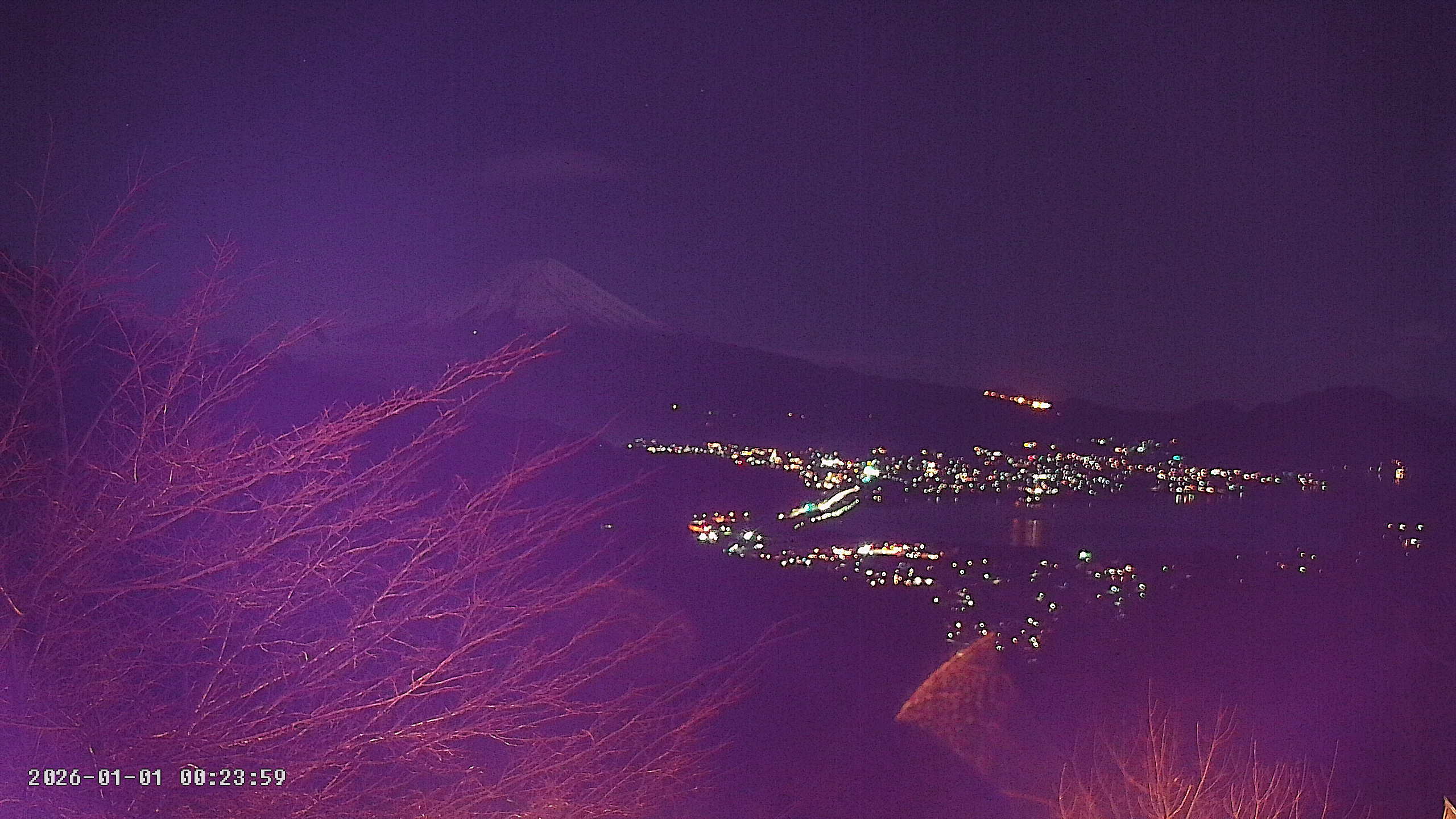 富士山ライブカメラ-河口湖母の白滝