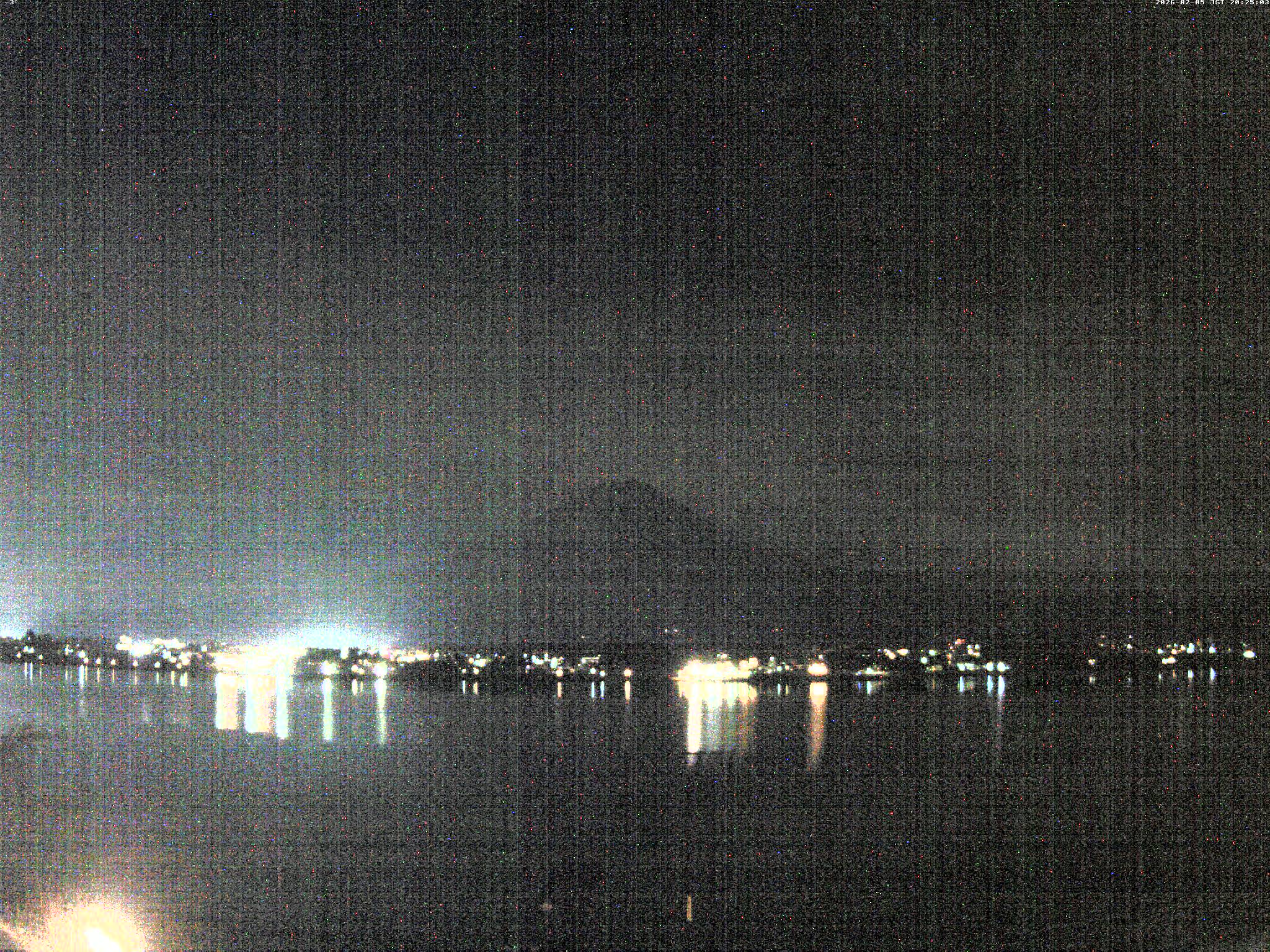 富士山ライブカメラ-河口湖北岸