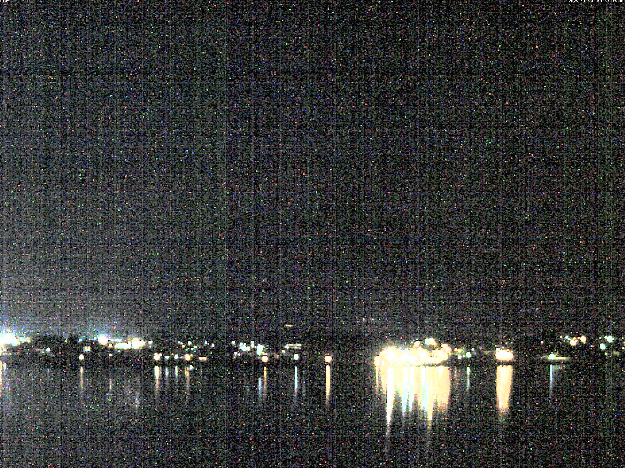 富士山ライブカメラ-河口湖北岸望遠